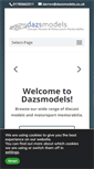 Mobile Screenshot of dazsmodels.co.uk